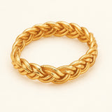 Bracelet Bouddhiste Tressé  - Doré